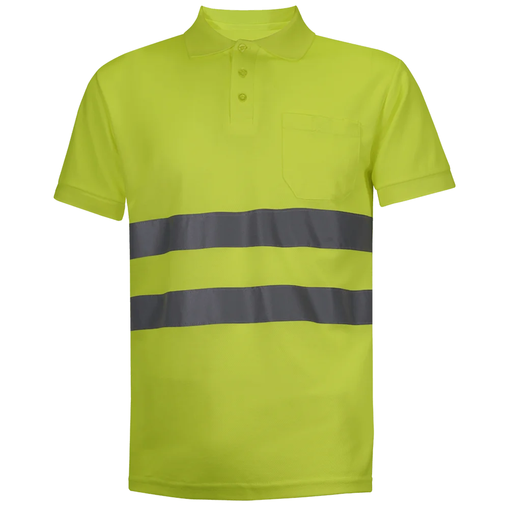 Polo Alta Visibilidad, manga corta