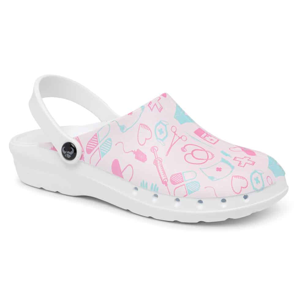 Zueco estampado "medical" ISO-20347