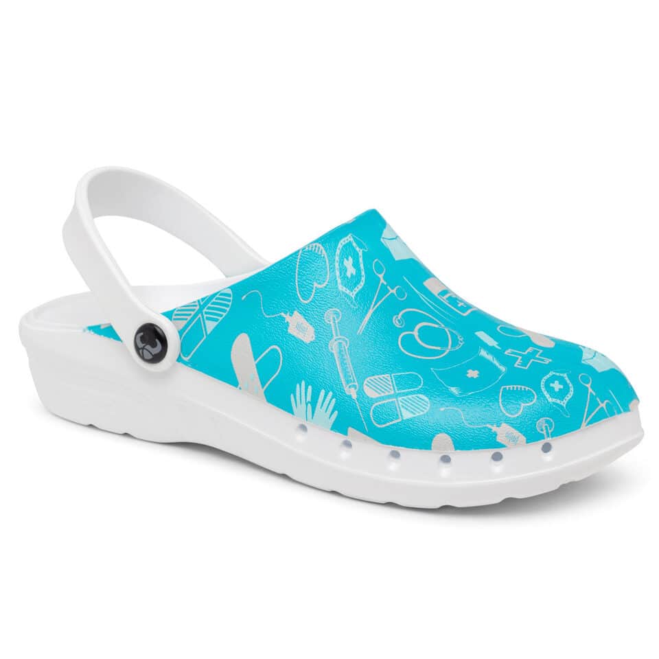 Zueco estampado "medical" ISO-20347