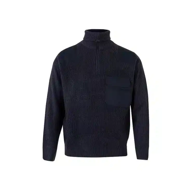 Jersey media cremallera