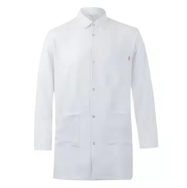 Bata cuello camisero