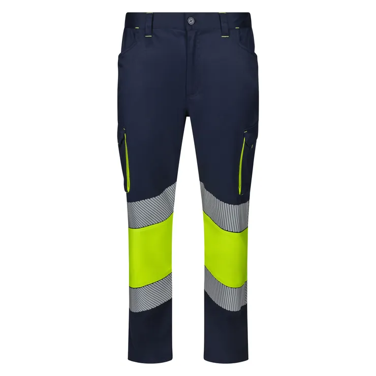 Pantalón alta visibilidad Strech segmentado termofijado