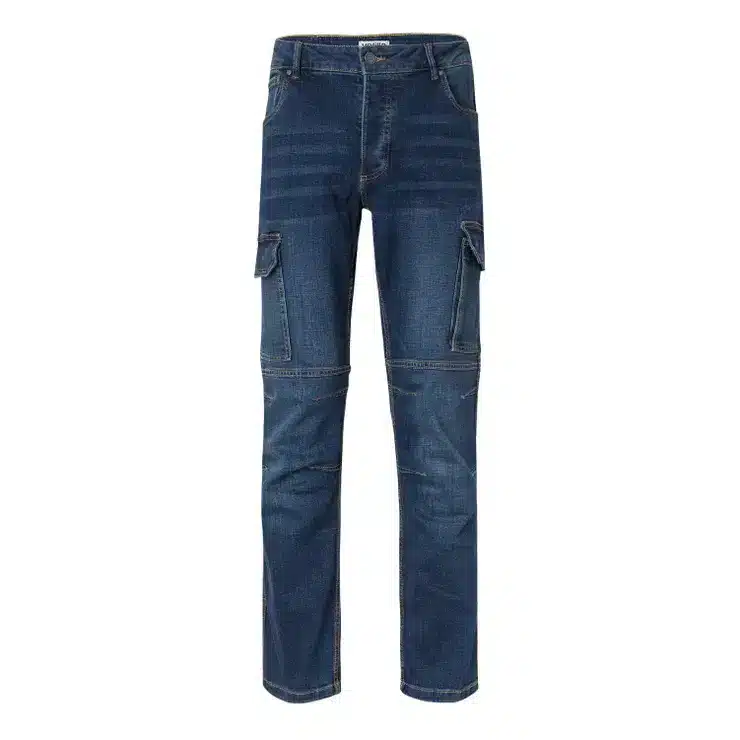 Pantalón Denim Strech Multibolsillos