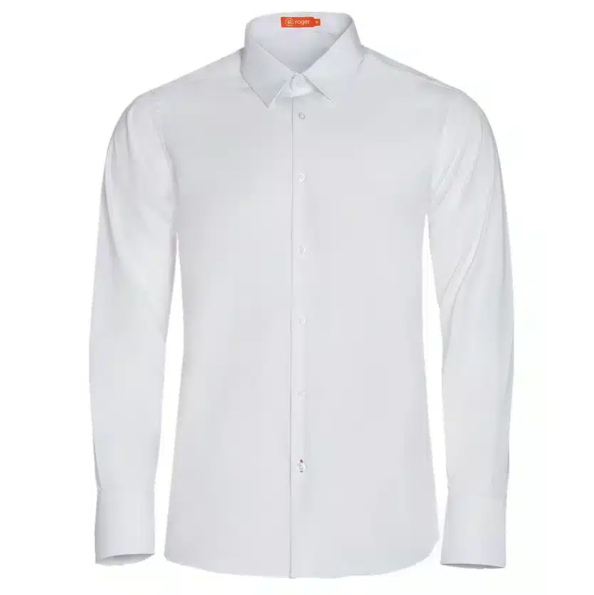 Camisa Hombre Cuello Camisero Manga Larga